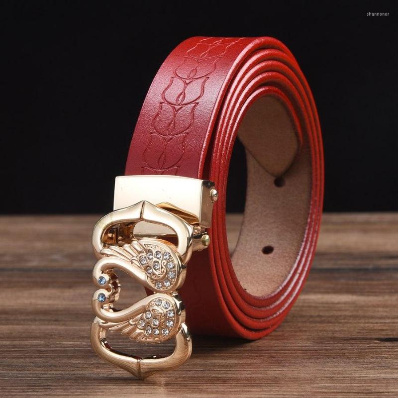Belts Female Waistband Casual Leather Belt For Women Plate Buckle Length:90-110cm Width:2.5cm, Black
Belts Female Waistband Casual Leather Belt For Women Plate Buckle Length:90-110cm Width:2.5cm, Black