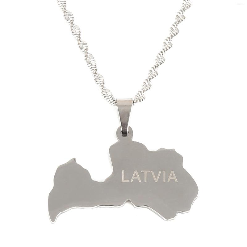 Pendant Necklaces Stainless Steel Latvia Map Necklace For Women Latvijas Republika Maps Jewelry Gifts
Pendant Necklaces Stainless Steel Latvia Map Necklace For Women Latvijas Republika Maps Jewelry Gifts