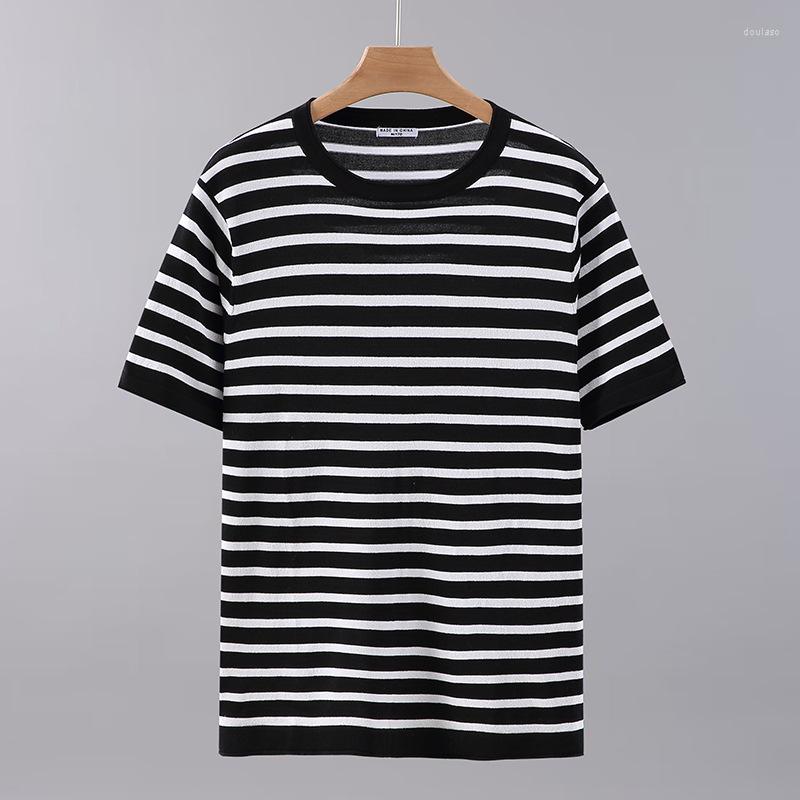Men's T Shirts 2023Summer Knitted Short Sleeve T-Shirts Man Striped O-Neck Collar Breathable Moisture Wicking Casual Tees Tops, Gray
Men's T Shirts 2023Summer Knitted Short Sleeve T-Shirts Man Striped O-Neck Collar Breathable Moisture Wicking Casual Tees Tops, Gray