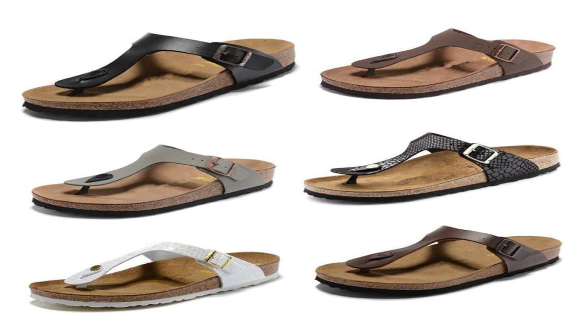 

Gizeh WholeSummer slippers for men and women 2020 new cork bottom flipflops sandals with a couple flip flope flip flops Ma9351512, Green