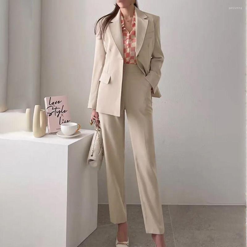 Women' Two Piece Pants Spring Casual Elegant Women' Blazer Pantsuit Button Jacket Pencil 2 Set Female Fashion Korean Trousers Suit, Ws59-1
Women' Two Piece Pants Spring Casual Elegant Women' Blazer Pantsuit Button Jacket Pencil 2 Set Female Fashion Korean Trousers Suit, Ws59-1