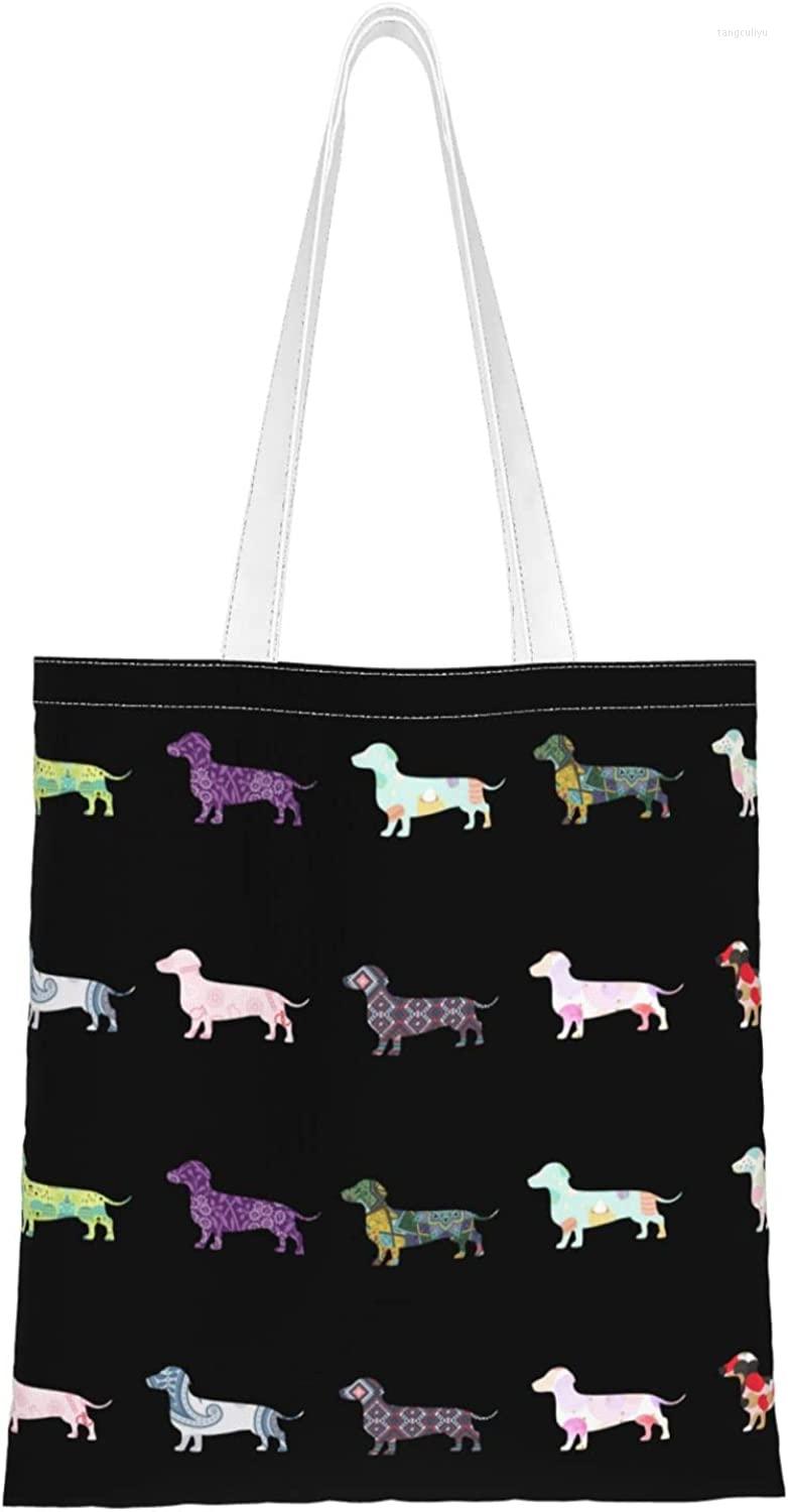 Shopping Bags Weiner Dogs Canvas Tote Bag Reusable Grocery Handbag For School Market Camping, C2d3
Shopping Bags Weiner Dogs Canvas Tote Bag Reusable Grocery Handbag For School Market Camping, C2d3