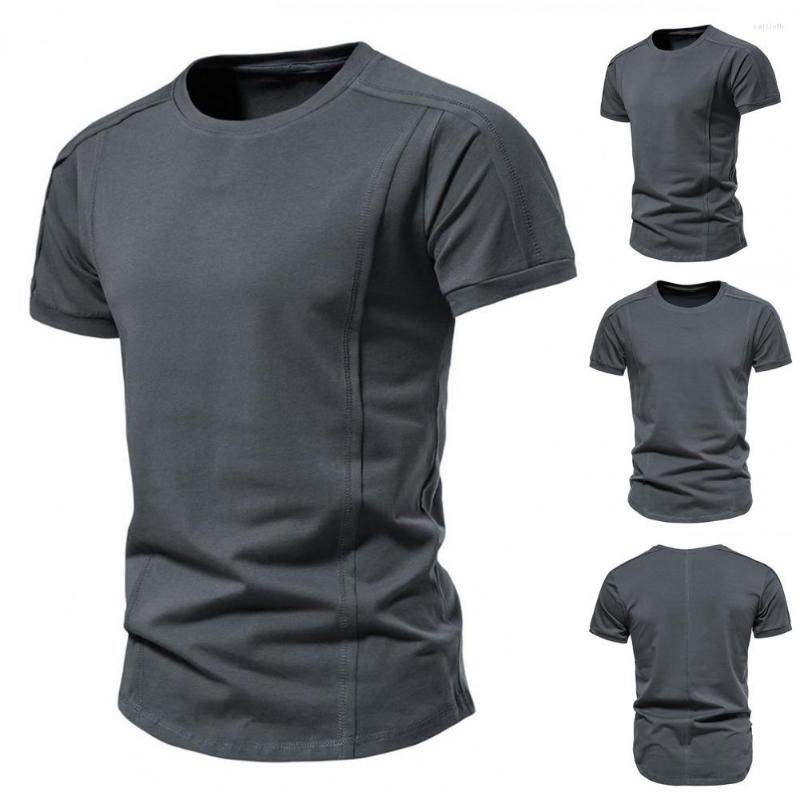 Men's T Shirts Men Summer T-shirt Short Sleeve Round Neck Solid Color Slim Fit Pullover Daily Wear Soft Sports Exercise Top Male Clothing, Black
Men's T Shirts Men Summer T-shirt Short Sleeve Round Neck Solid Color Slim Fit Pullover Daily Wear Soft Sports Exercise Top Male Clothing, Black