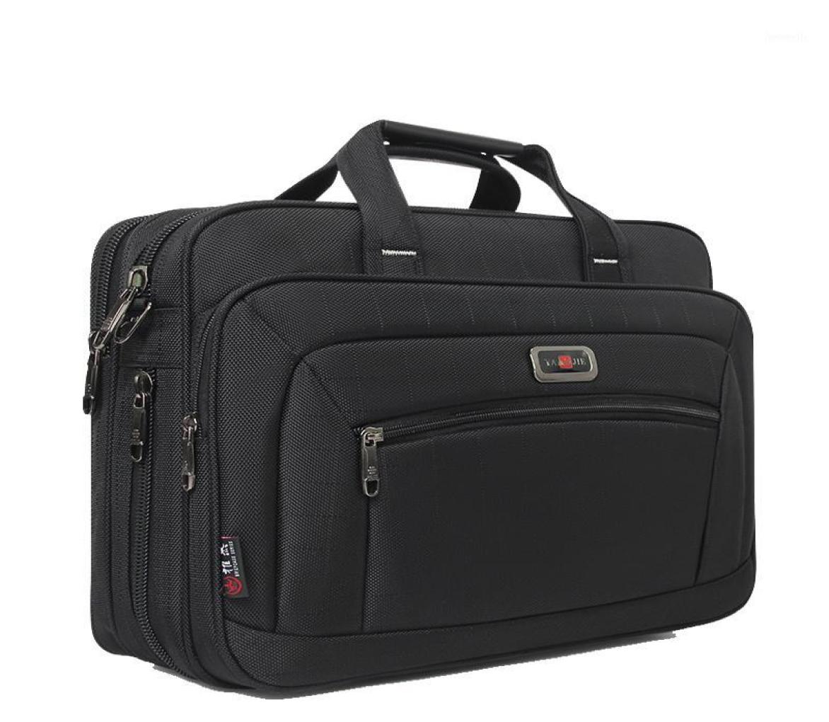 Men Oxford Fabric Waterproof Business Briefcase Black Laptop Notebook Case Large Capacity Men Bag Document Bag17282103, Clear
Men Oxford Fabric Waterproof Business Briefcase Black Laptop Notebook Case Large Capacity Men Bag Document Bag17282103, Clear