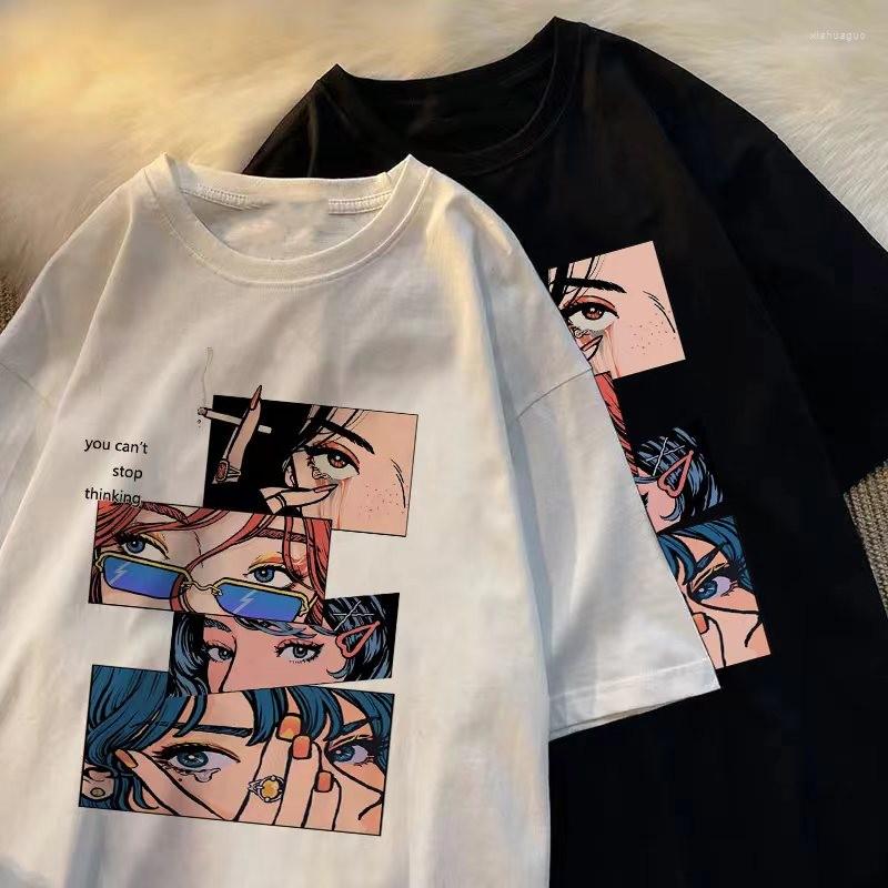 Men's T Shirts 2023 Y2k Clothing Tops Men's T-Shirt Black Harajuku Hip Hop Casual Loose Street Dress Japanese Anime Cartoon Print Retro, 0331-black 
Men's T Shirts 2023 Y2k Clothing Tops Men's T-Shirt Black Harajuku Hip Hop Casual Loose Street Dress Japanese Anime Cartoon Print Retro, 0331-black