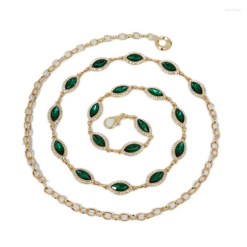 Belts VINTAGE STYLE GREEN GEMSTONE WAIST BELT - St. Patricks Day Enamelled Crystal Belly Chain -May Birthstone Bridal Shower Gift, Black
Belts VINTAGE STYLE GREEN GEMSTONE WAIST BELT - St. Patricks Day Enamelled Crystal Belly Chain -May Birthstone Bridal Shower Gift, Black