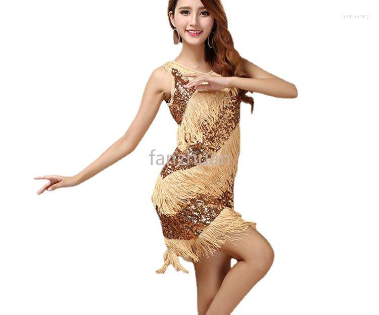 Stage Wear Latin Dance Costumes Women Salsa Dancewear Costume Dresses Ballroom Competition Tango Adult Fringe Dancing, Black 
Stage Wear Latin Dance Costumes Women Salsa Dancewear Costume Dresses Ballroom Competition Tango Adult Fringe Dancing, Black