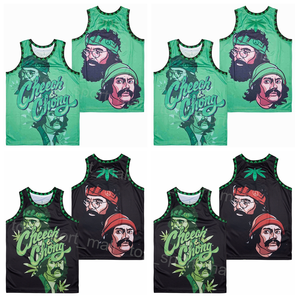 Movie Basketball CHEECH AND CHONG Jersey BROCCOLI CITY 1980 High School College For Sport Fans Breathable Stitched Pure Cotton Team Green Black Retro Pullover
Movie Basketball CHEECH AND CHONG Jersey BROCCOLI CITY 1980 High School College For Sport Fans Breathable Stitched Pure Cotton Team Green Black Retro Pullover