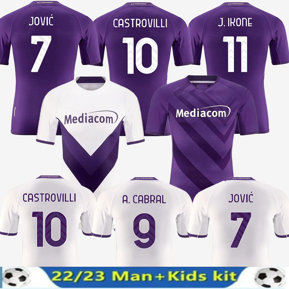 22 23 Fiorentina soccer jerseys J. IKONE 2022 2023 CASTROVILLI ERICK Florence jersey ACF JOVIC A. CABRAL Milenkovic C.Kouame men kids kit sets football shirts, 22 23 home patch
22 23 Fiorentina soccer jerseys J. IKONE 2022 2023 CASTROVILLI ERICK Florence jersey ACF JOVIC A. CABRAL Milenkovic C.Kouame men kids kit sets football shirts, 22 23 home patch