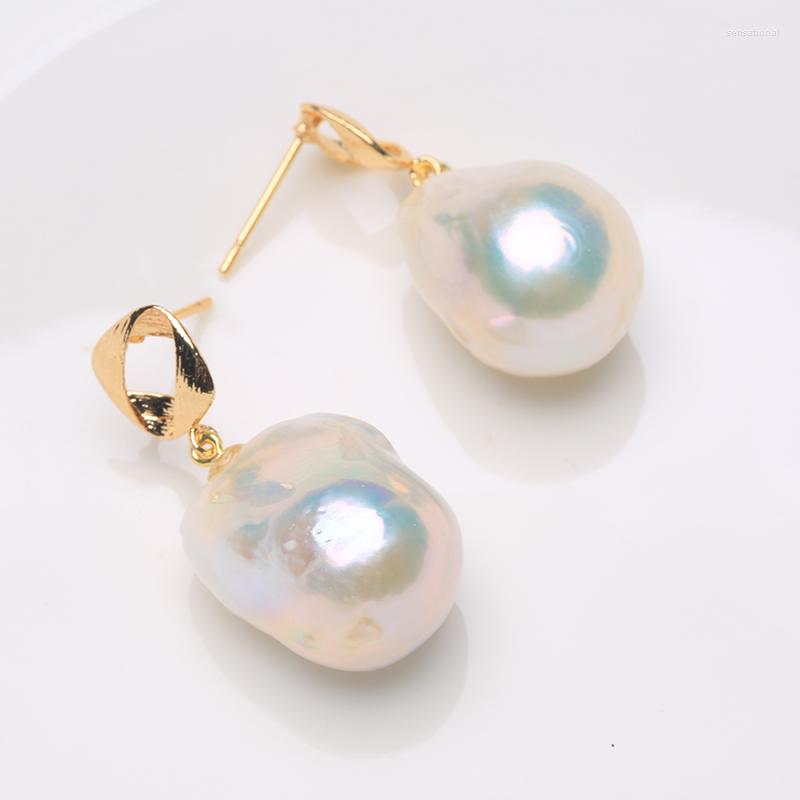 Dangle Earrings Geometric Abstraction Natural Freshwater Pearl 14K Gold Filled Baroque INS Jewelry Gifts For Women 15-23mm ER
Dangle Earrings Geometric Abstraction Natural Freshwater Pearl 14K Gold Filled Baroque INS Jewelry Gifts For Women 15-23mm ER