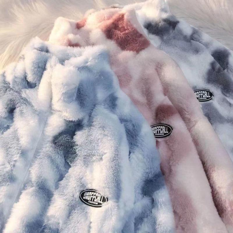 Women's Fur Fashion Couple Jacket Women Winter Korean Large Coat Warm Tie Dye Streetwear Loose Thick Hooded Lover Clothing, Gray
Women's Fur Fashion Couple Jacket Women Winter Korean Large Coat Warm Tie Dye Streetwear Loose Thick Hooded Lover Clothing, Gray