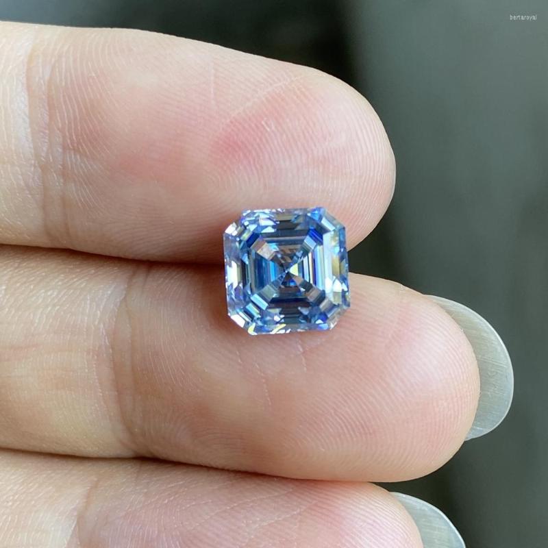 Loose Diamonds Meisidian Color 8x8mm 3 Karat Blue Diamond Asscher Cut Moissanite Gemstone Earring
Loose Diamonds Meisidian Color 8x8mm 3 Karat Blue Diamond Asscher Cut Moissanite Gemstone Earring