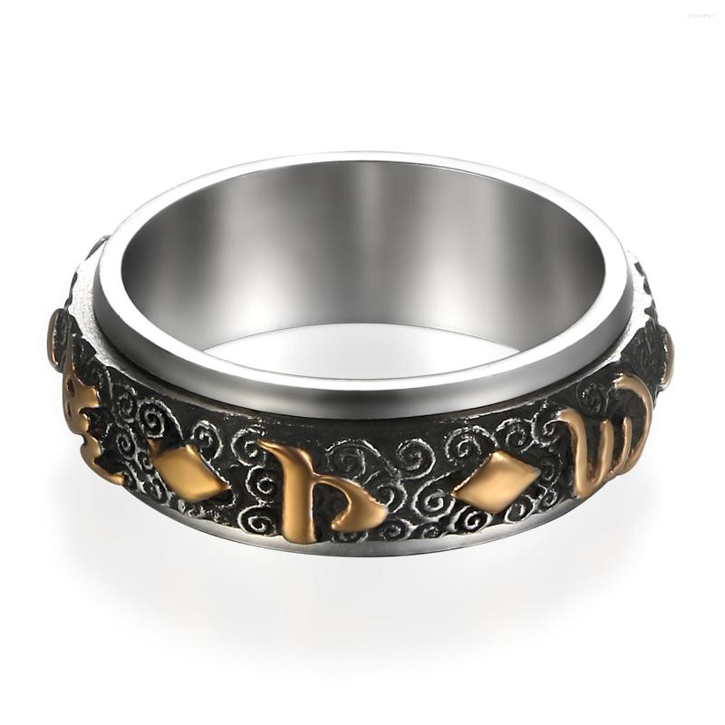 Cluster Rings BONISKISS Men's Ring Stainless Steel Rotatable Jewelry Male Trendy & Vintage Anillos Bague Punk Party Cool Gift For
Cluster Rings BONISKISS Men's Ring Stainless Steel Rotatable Jewelry Male Trendy & Vintage Anillos Bague Punk Party Cool Gift For