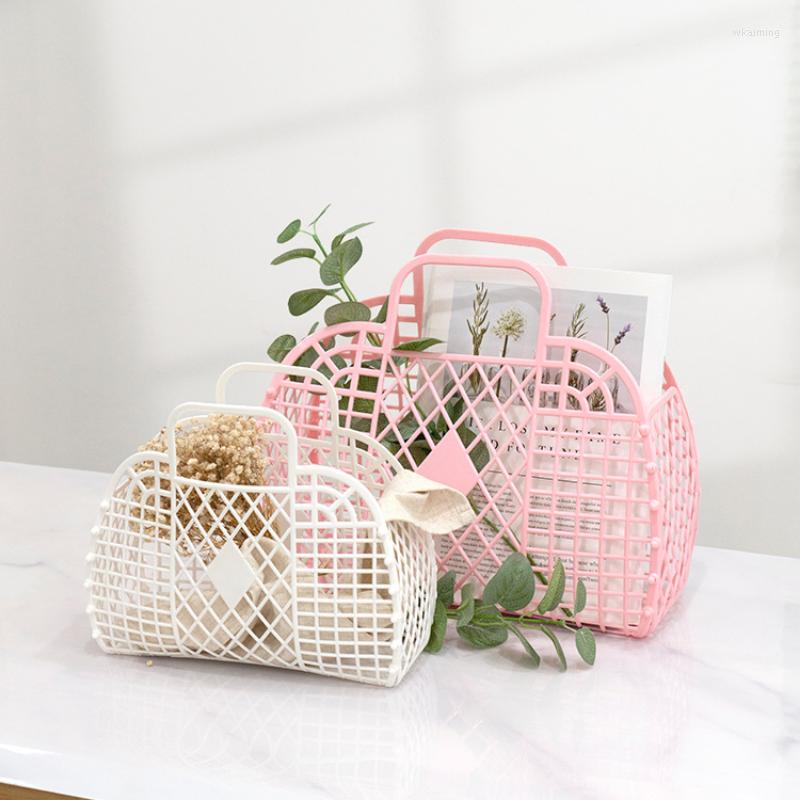 Wallets Women Summer Jelly Bag Portable Vegetable Basket Hollow Girl Large Capacity Holiday Handbag Beach Tote Bags, Sky blue
Wallets Women Summer Jelly Bag Portable Vegetable Basket Hollow Girl Large Capacity Holiday Handbag Beach Tote Bags, Sky blue