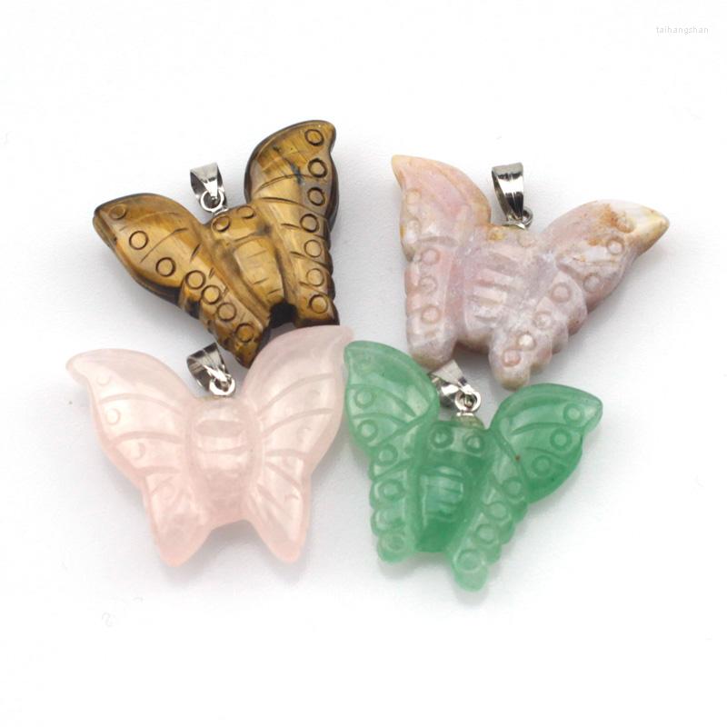 Pendant Necklaces 23x27mm Butterfly Shape Stone Pendant: Tiger Eye Green Aventurine Carnelian For Girls Gift Wholesale !
Pendant Necklaces 23x27mm Butterfly Shape Stone Pendant: Tiger Eye Green Aventurine Carnelian For Girls Gift Wholesale !