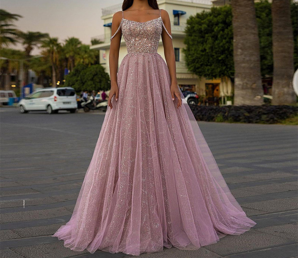 Sequins Pink Prom Dresses Spaghetti Crystal A-Line Tulle Plus Size Graduation Cocktail Homecoming Party Gown 10, Royal blue
Sequins Pink Prom Dresses Spaghetti Crystal A-Line Tulle Plus Size Graduation Cocktail Homecoming Party Gown 10, Royal blue
