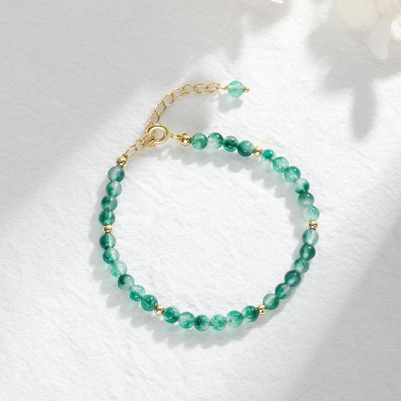 Strand 2023 Watercress Chalcedony Agate Bracelet Women's Design BFF Gift String Party Jewellery
Strand 2023 Watercress Chalcedony Agate Bracelet Women's Design BFF Gift String Party Jewellery