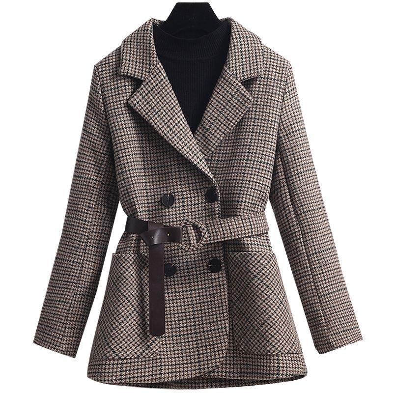 Fur Woolen Suit Jacket Women 2022 Autumn Winter New Blazer Coat Korean Version OF The Outwear Houndstooth Short Overcoat Ladies Tops, Plaid plus velvet
Fur Woolen Suit Jacket Women 2022 Autumn Winter New Blazer Coat Korean Version OF The Outwear Houndstooth Short Overcoat Ladies Tops, Plaid plus velvet