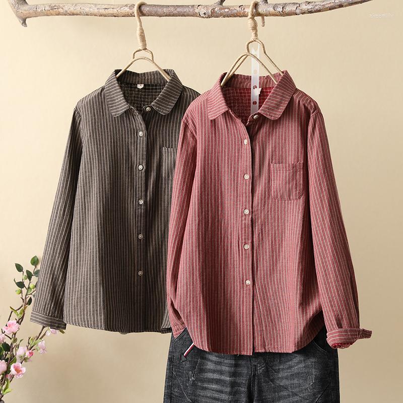 Women' Blouses 2023 Spring Women Cotton Shirt Fashion Casual Loose Striped Blouse Vintage Ladies Tops Outerwear Exquisite Female Clothes, 0 (3)
Women' Blouses 2023 Spring Women Cotton Shirt Fashion Casual Loose Striped Blouse Vintage Ladies Tops Outerwear Exquisite Female Clothes, 0 (3)