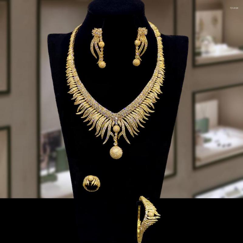 Necklace Earrings Set GODKI Disco Ball Charms 4pc African Jewelry For Women Party Gift Dubai Cubic Zircon Nigeria Wedding, Picture shown
Necklace Earrings Set GODKI Disco Ball Charms 4pc African Jewelry For Women Party Gift Dubai Cubic Zircon Nigeria Wedding, Picture shown