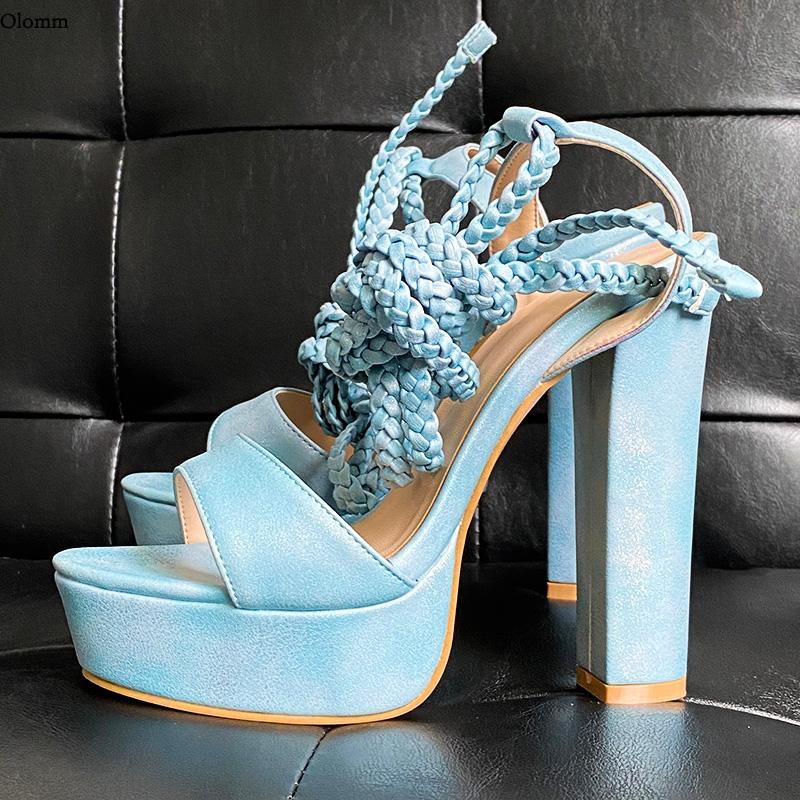 Sandals Olomm Handmade Women Summer Platform Ankle Strap Block Heel Open Toe Pretty 9 Colors Dress Party Shoes US Size 5-13, D3031 black
Sandals Olomm Handmade Women Summer Platform Ankle Strap Block Heel Open Toe Pretty 9 Colors Dress Party Shoes US Size 5-13, D3031 black