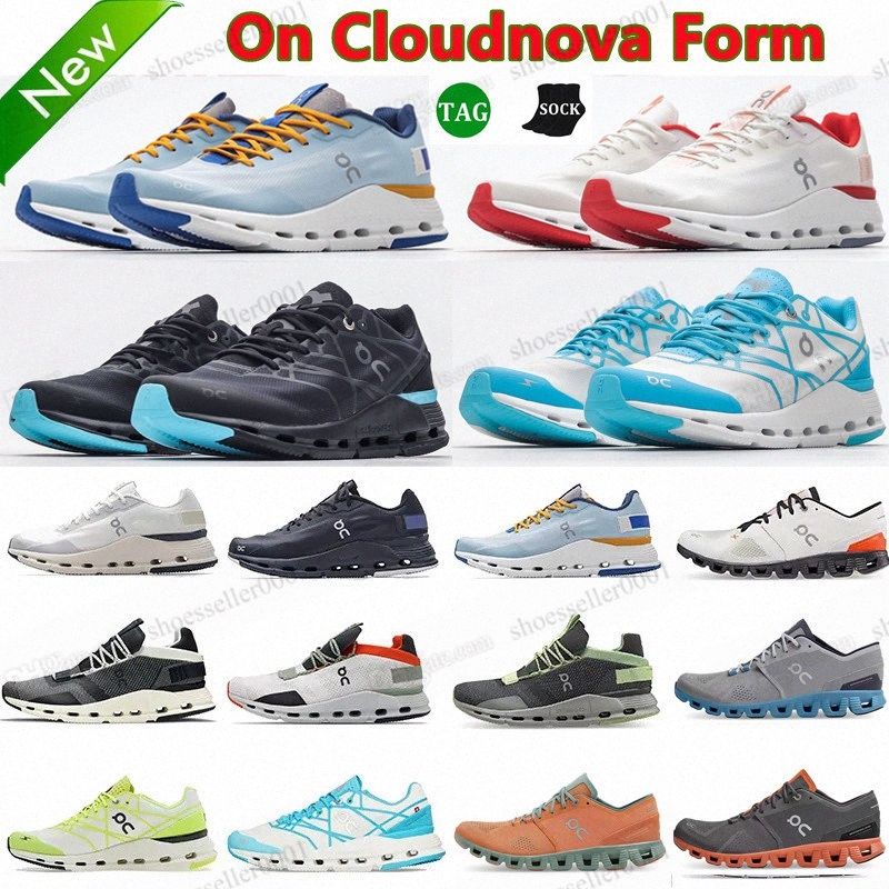 

2023 On cloudnova form cloud monster running shoes for men women clouds run hiker arctic alloy terracotta forest white black sports trainers sneakers T6c2#, 13