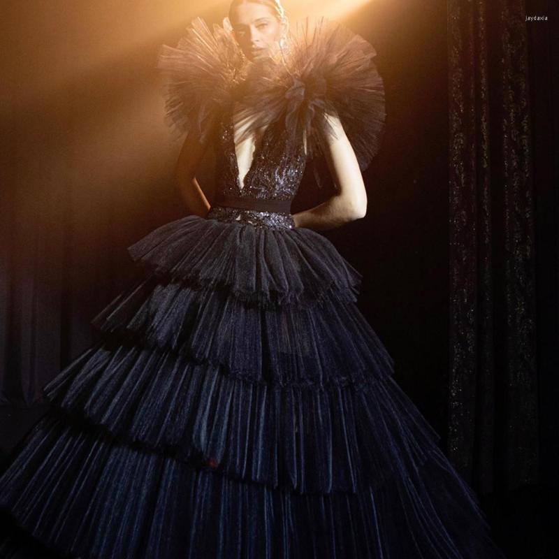 Casual Dresses Fashion Women Black Lace Mesh Patchwork Long Dress Nightclub Bar Singer Evening Party Celebrity Elegant Stage Wear
Casual Dresses Fashion Women Black Lace Mesh Patchwork Long Dress Nightclub Bar Singer Evening Party Celebrity Elegant Stage Wear