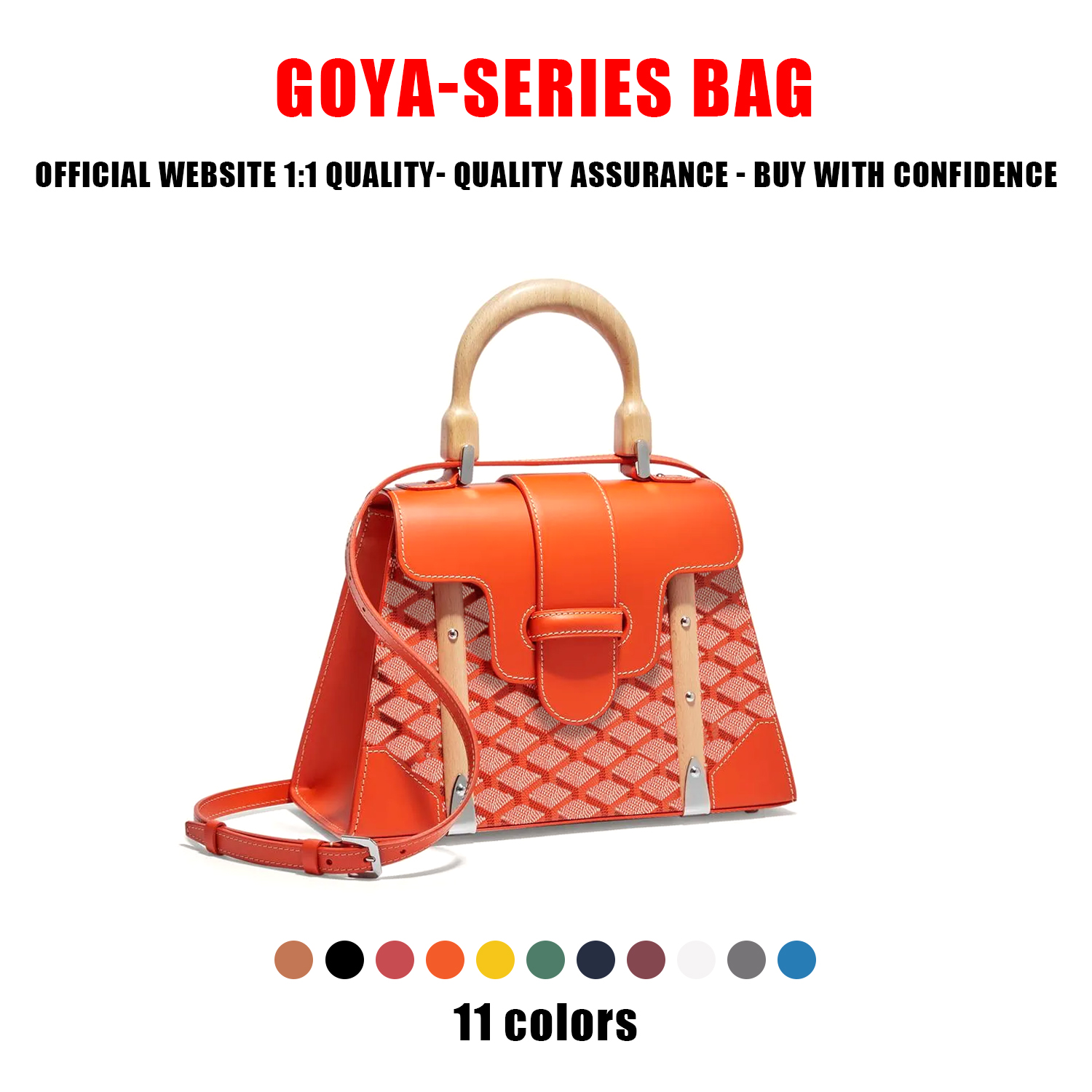 Designer women's Bamboo clutch bag Luxury The New Goya Saigon tote mens fashion handbag Genuine Leather with box travel crossBody top wooden handle Shoulder COOL Bags, 2-red with box
Designer women's Bamboo clutch bag Luxury The New Goya Saigon tote mens fashion handbag Genuine Leather with box travel crossBody top wooden handle Shoulder COOL Bags, 2-red with box