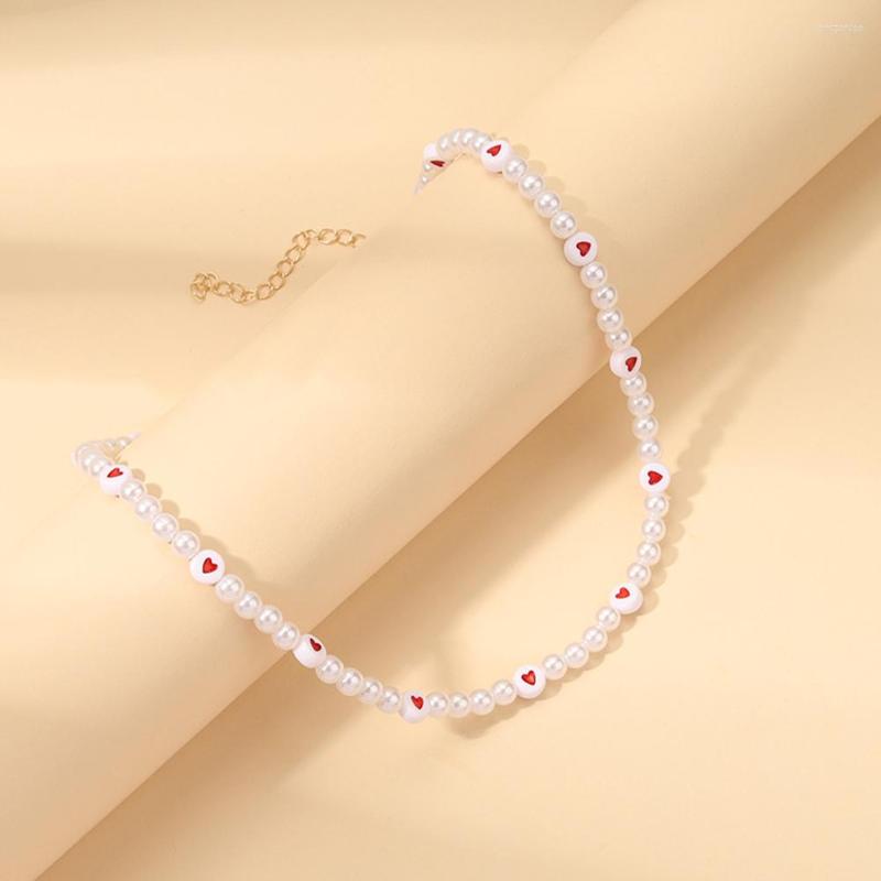 Choker Trendy Love Pearl Necklace Female Personality Travel Party Fashion Clavicle Accessories Collar
Choker Trendy Love Pearl Necklace Female Personality Travel Party Fashion Clavicle Accessories Collar