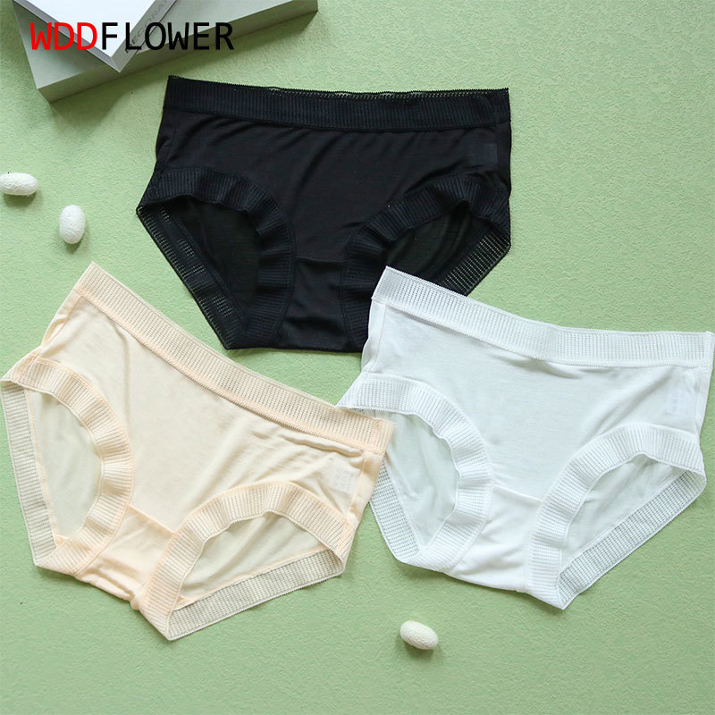 Women's Panties 3 Pack Women Silk Briefs 100% Natural Silk Lace Middle Rise Panties Briefs Underwear Lingerie Healthy Panties More Size TU002 230420
Women's Panties 3 Pack Women Silk Briefs 100% Natural Silk Lace Middle Rise Panties Briefs Underwear Lingerie Healthy Panties More Size TU002 230420