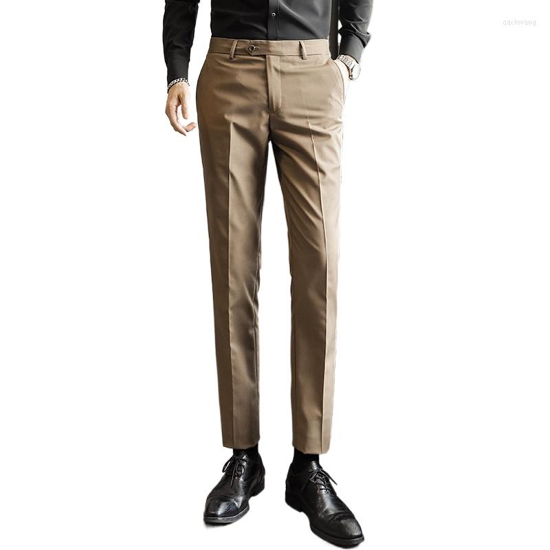 Men's Suits 2023 Brand Clothing Men's Spring Slim Fit Casual Business Suit Trousers / Male Fashion Cotton Large Size Pants M-6XL, Black
Men's Suits 2023 Brand Clothing Men's Spring Slim Fit Casual Business Suit Trousers / Male Fashion Cotton Large Size Pants M-6XL, Black