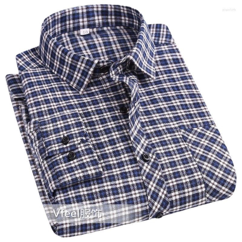 Men's Casual Shirts Plaid Shirt Oversized For Men Cotton Brushed Non-Ironing Loose Business Outfit Camisas Flannel Mens Clothing, 58
Men's Casual Shirts Plaid Shirt Oversized For Men Cotton Brushed Non-Ironing Loose Business Outfit Camisas Flannel Mens Clothing, 58