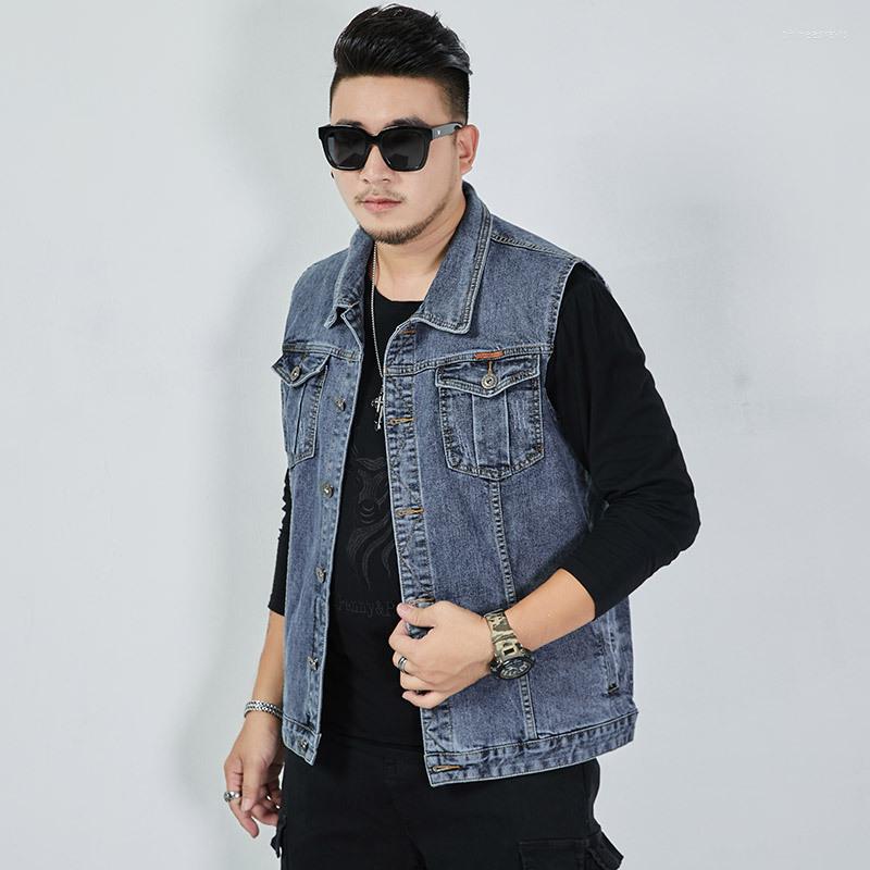 Men's Jackets Men Denim Shirt Vest Four Season Summer Oversize Large M-8XL Fat Big Jacket Male Fashion Clothes, Blue
Men's Jackets Men Denim Shirt Vest Four Season Summer Oversize Large M-8XL Fat Big Jacket Male Fashion Clothes, Blue