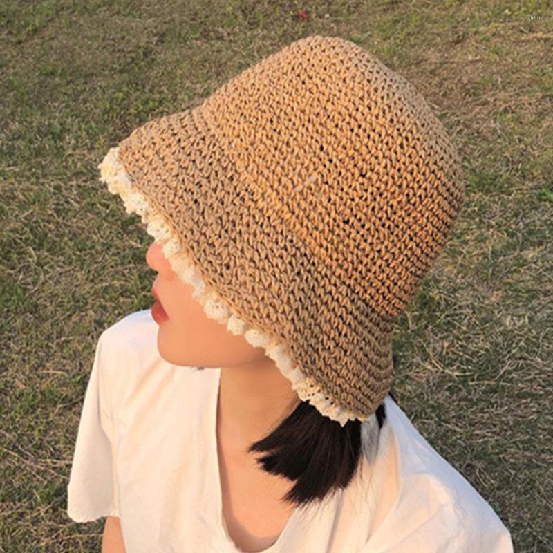 Wide Brim Hats Summer For Women Straw Hat With Lace Cap Ladies Outdoor Sun Protection Beach, Beige
Wide Brim Hats Summer For Women Straw Hat With Lace Cap Ladies Outdoor Sun Protection Beach, Beige