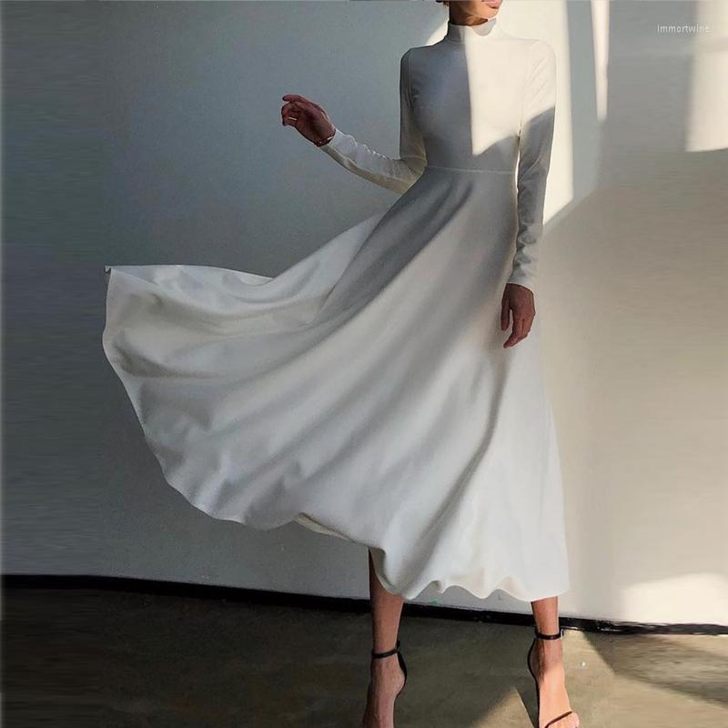 Women' Swimwear Fashion High Collar Bodycon Long Dress 2023 Autumn Casual Sleeve Solid Party Spring Women Elegant Pleated Cover Up, 03 white
Women' Swimwear Fashion High Collar Bodycon Long Dress 2023 Autumn Casual Sleeve Solid Party Spring Women Elegant Pleated Cover Up, 03 white