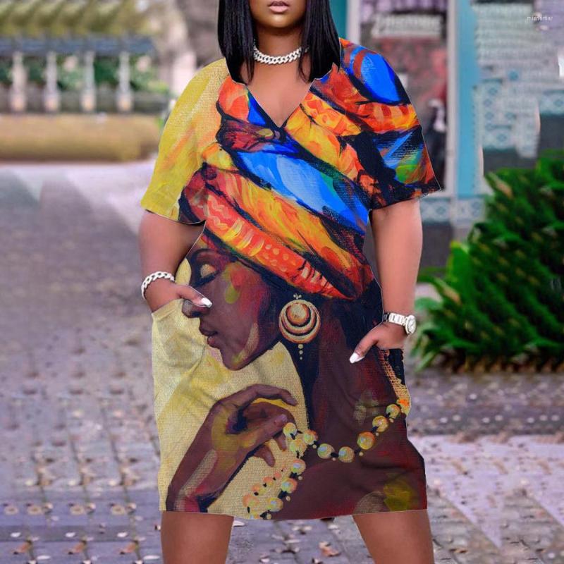 Casual Dresses Summer Women's Fashion Midi Women Sexy Boho Beach Dress Female Vintage Party African V-neck Faldas Large, Lqf1m212611b
Casual Dresses Summer Women's Fashion Midi Women Sexy Boho Beach Dress Female Vintage Party African V-neck Faldas Large, Lqf1m212611b