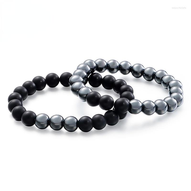 Strand Simple Black Agate Beads Bracelet For Men And Women Religion Meditation Bangles Jewelry Gift
Strand Simple Black Agate Beads Bracelet For Men And Women Religion Meditation Bangles Jewelry Gift