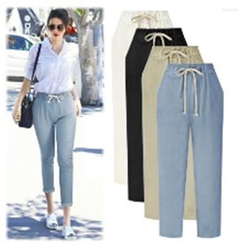 Women's Pants Harem Women Trousers Black Casual Plus Size Ankle Length Drawstring Elastic Waist Skinny Woman Femme 6XL 5XL L
Women's Pants Harem Women Trousers Black Casual Plus Size Ankle Length Drawstring Elastic Waist Skinny Woman Femme 6XL 5XL L