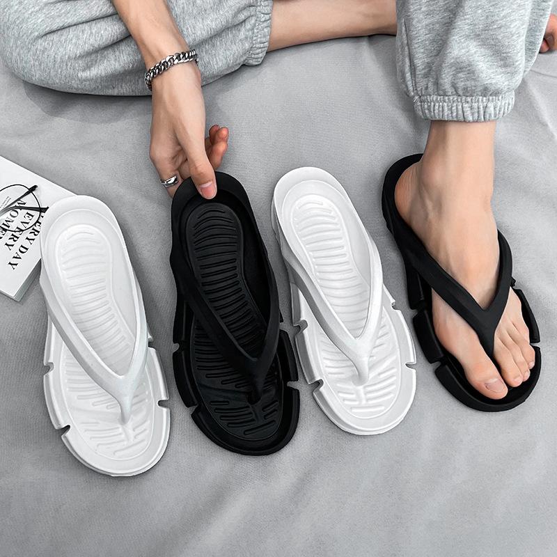 Slippers Summer Men Anti-slip Massage Solid Colour Flip-flops Soft Bottom Outdoor Walking Couple Shoes Sandalias De Exterior, Black
Slippers Summer Men Anti-slip Massage Solid Colour Flip-flops Soft Bottom Outdoor Walking Couple Shoes Sandalias De Exterior, Black