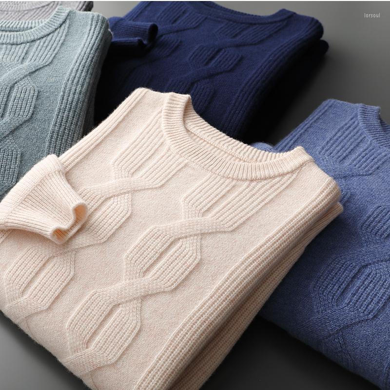 Men' Sweaters Men' Pure Wool Soft O-Neck Casual Thicken Pullovers Winter Long Sleeve High Quanlity Tops 5 Colors Jumper -3XL, Beige
Men' Sweaters Men' Pure Wool Soft O-Neck Casual Thicken Pullovers Winter Long Sleeve High Quanlity Tops 5 Colors Jumper -3XL, Beige