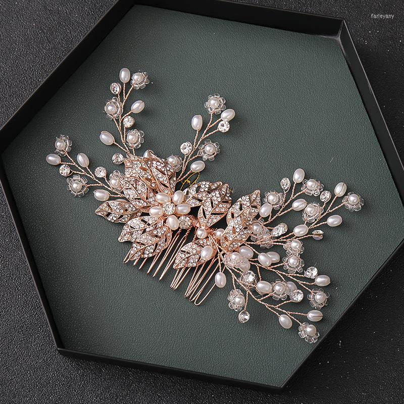 Hair Clips Handmade Crystal Pearl Flower Leaf Comb Rhinestone Wedding Accessories Hairpin Headband Tiara For Women Bride Gift
Hair Clips Handmade Crystal Pearl Flower Leaf Comb Rhinestone Wedding Accessories Hairpin Headband Tiara For Women Bride Gift