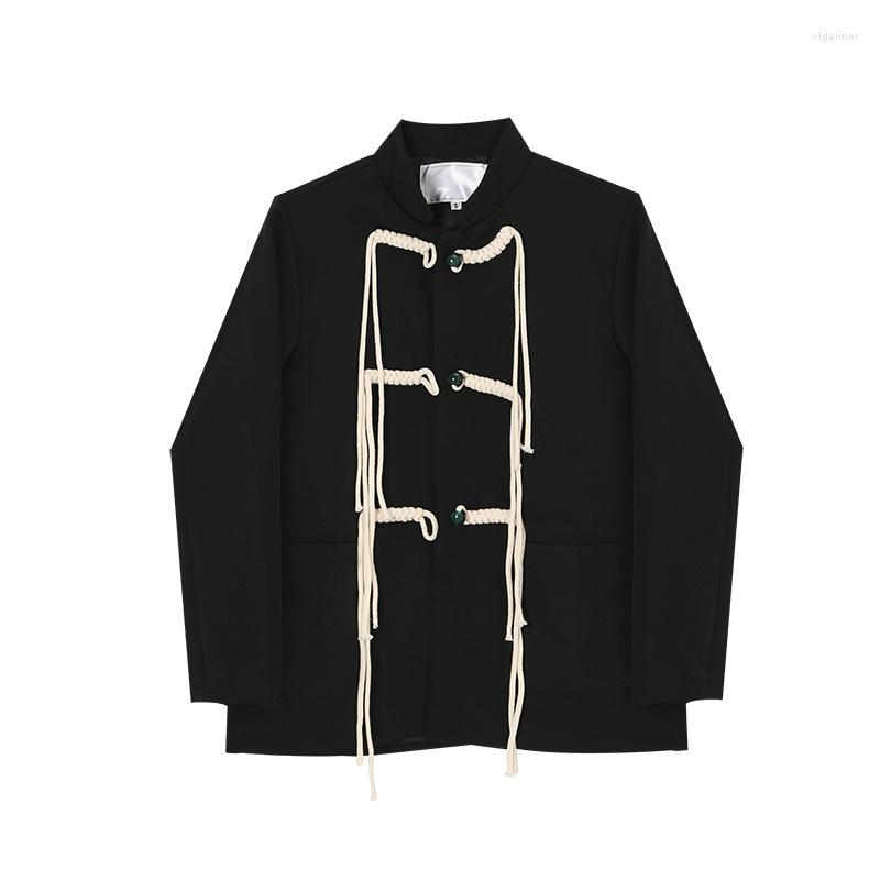 Women' Suits SuperAen Chic Suit Jacket Women' Suspender Color Contrast Button Design Black Loose Blazer
Women' Suits SuperAen Chic Suit Jacket Women' Suspender Color Contrast Button Design Black Loose Blazer