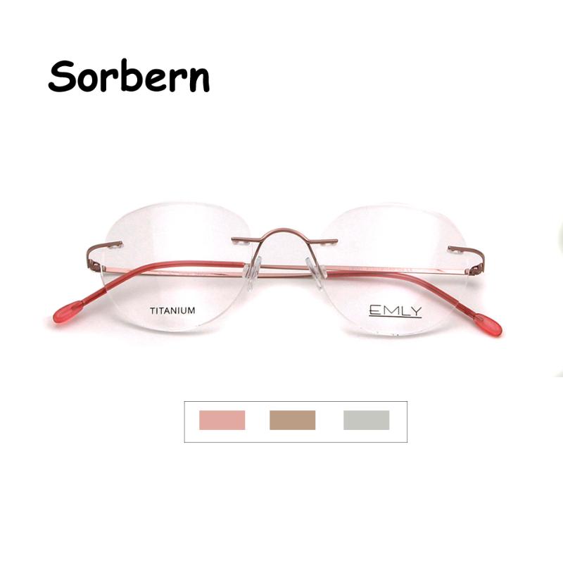 Sunglasses Frames Fashion Round Flexible Titanium Glasses Frame Men Rimless Eyewear Vintage Optical Eyeglasses Women Prescription Oculos De
Sunglasses Frames Fashion Round Flexible Titanium Glasses Frame Men Rimless Eyewear Vintage Optical Eyeglasses Women Prescription Oculos De