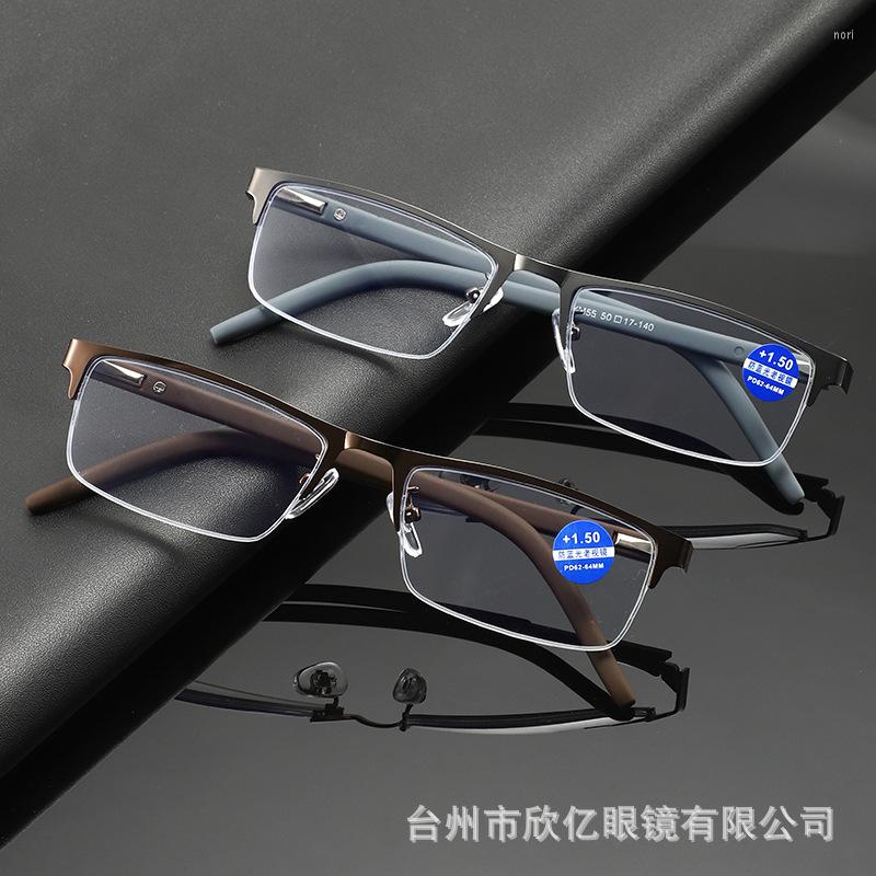 Sunglasses 2023 Metal Frame Spring Leg High Definition Anti-Blue Reading Glasses Business Men's Light
Sunglasses 2023 Metal Frame Spring Leg High Definition Anti-Blue Reading Glasses Business Men's Light