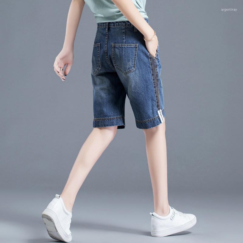 Women's Jeans Woman Solid Color Denim Summer Shorts Female Loose Midi Straight Vintage Casual Short Femme Hole Ripped Pant G112, Shenlanse
Women's Jeans Woman Solid Color Denim Summer Shorts Female Loose Midi Straight Vintage Casual Short Femme Hole Ripped Pant G112, Shenlanse