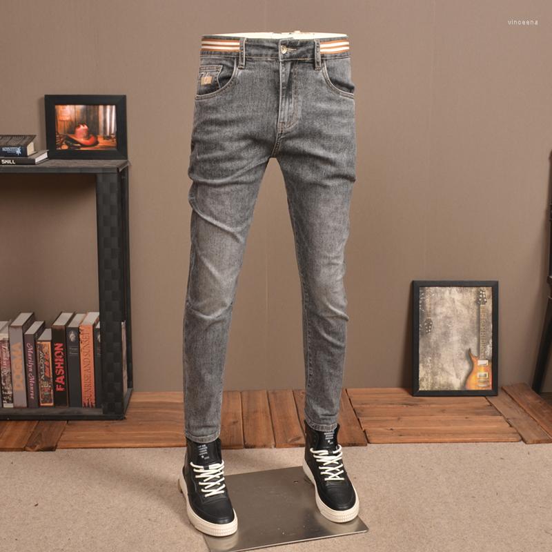 Men's Jeans Black Gray Men's Summer Casual Slim Fit Denim Pants Fashion Korean Style Lightweight Trousers CP2280
Men's Jeans Black Gray Men's Summer Casual Slim Fit Denim Pants Fashion Korean Style Lightweight Trousers CP2280