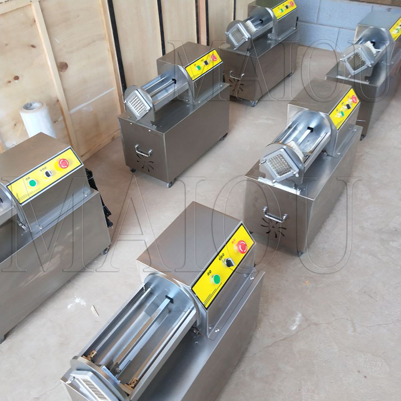 Fruit Vegetable Fully Automatic Commercial Electric French Fries Cutting Machine Potato Cucumber Sweet