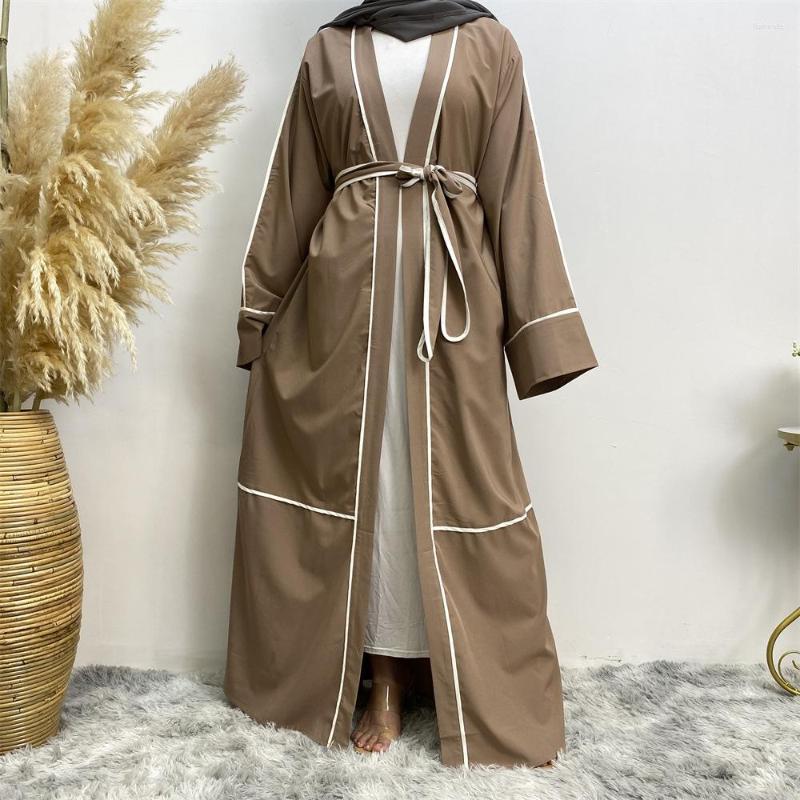Ethnic Clothing Ramadan Open Kimono Abaya Dubai Turkey Islamic Muslim Maxi Dresses For Women Arab Robe Longue Femme Musulmane Caftan Y3502
Ethnic Clothing Ramadan Open Kimono Abaya Dubai Turkey Islamic Muslim Maxi Dresses For Women Arab Robe Longue Femme Musulmane Caftan Y3502