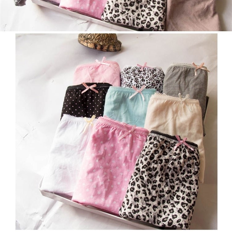 Women's Panties Women plus size underwear women cotton panties briefs size XL 2XL 3XL lady's underpants 6pieces/lot excellent quality 230420