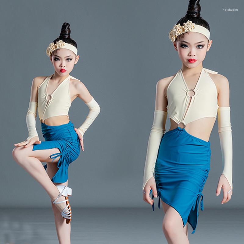 Stage Wear Fshion Halter Neck Latin Dance Dress Kids Ballroom Competition Dancing Clothes For Girls Top Drawstring Skirts SL6400, Picture shown
Stage Wear Fshion Halter Neck Latin Dance Dress Kids Ballroom Competition Dancing Clothes For Girls Top Drawstring Skirts SL6400, Picture shown